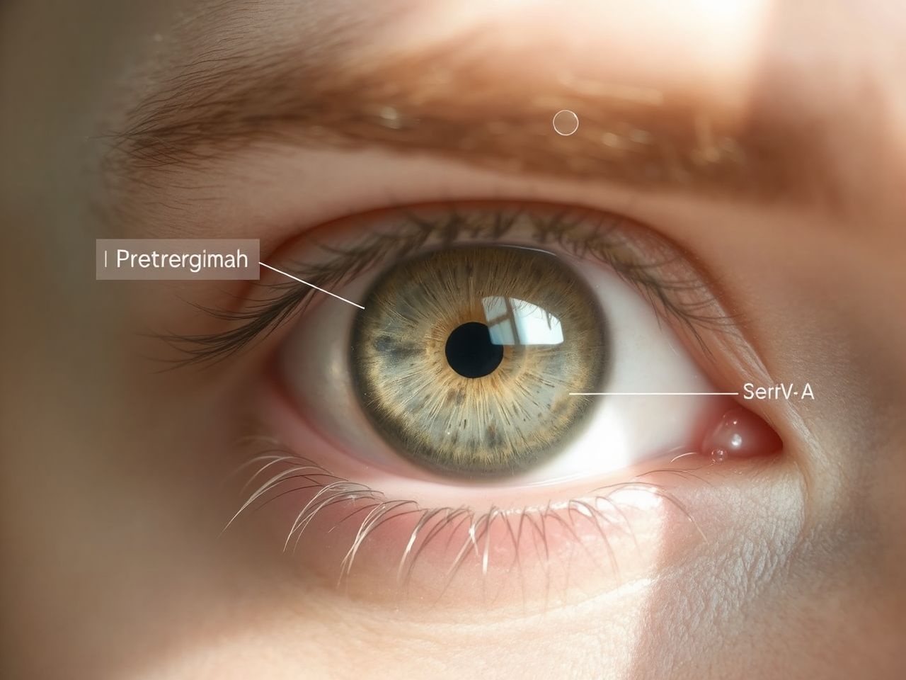 A Pterygium napfénytől gyakoribb, szaruhártyán nőhet elő.