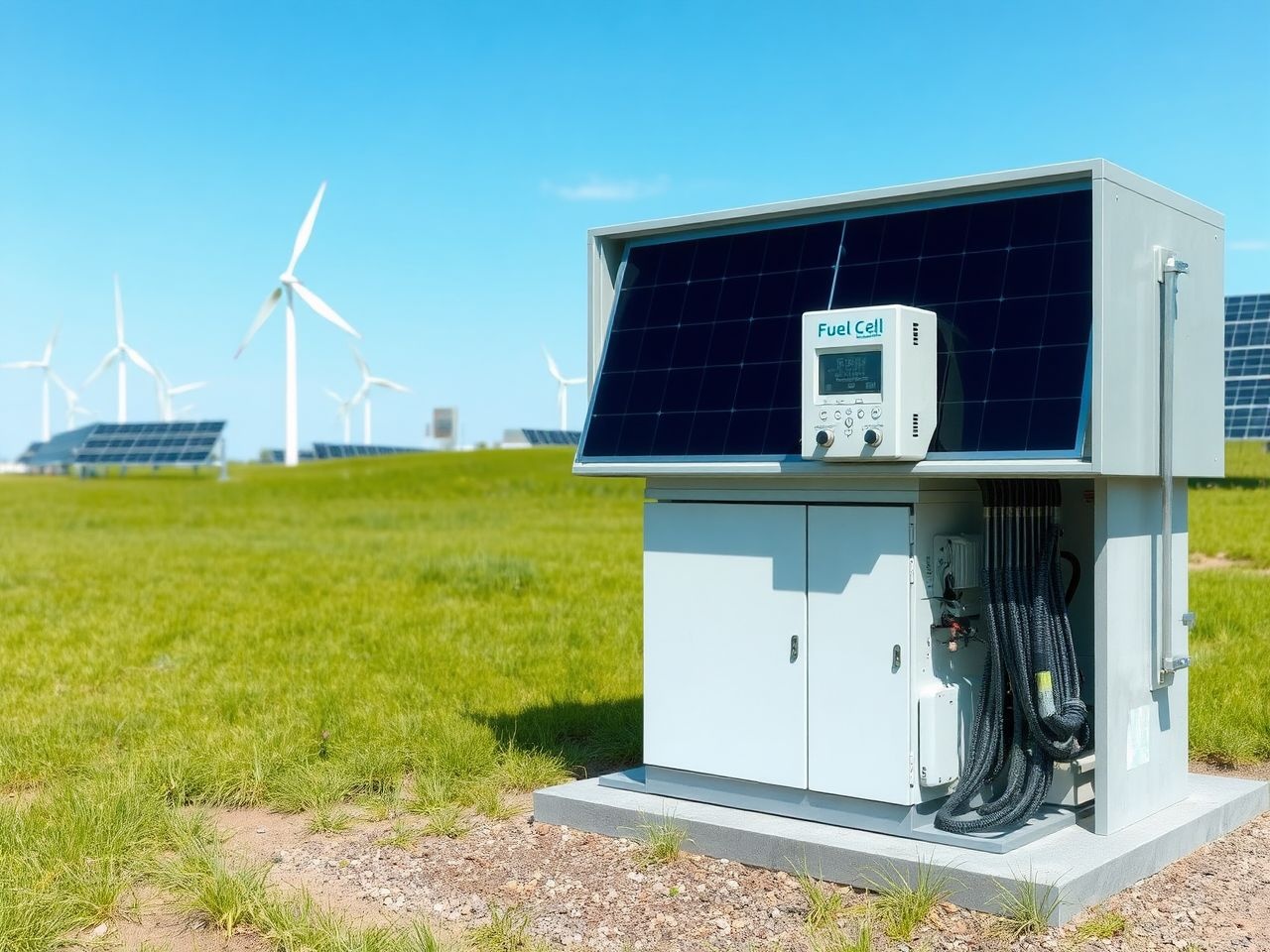 A tüzelőanyagcellák alacsony károsanyag-kibocsátással támogatják a fenntarthatóságot.