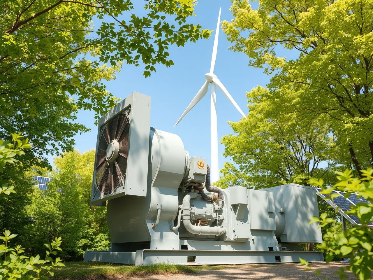 A turbógenerátorok hatékonyabbá teszik az energiafelhasználás fenntarthatóságát.