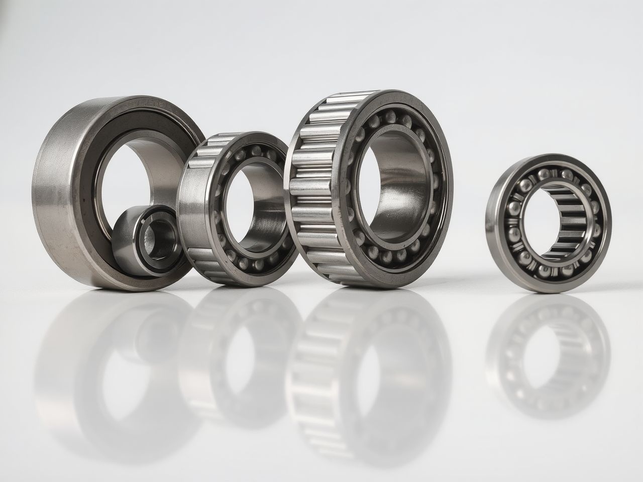 A tűgörgőscsapágyak kis helyen nagy terhelést képesek viselni.