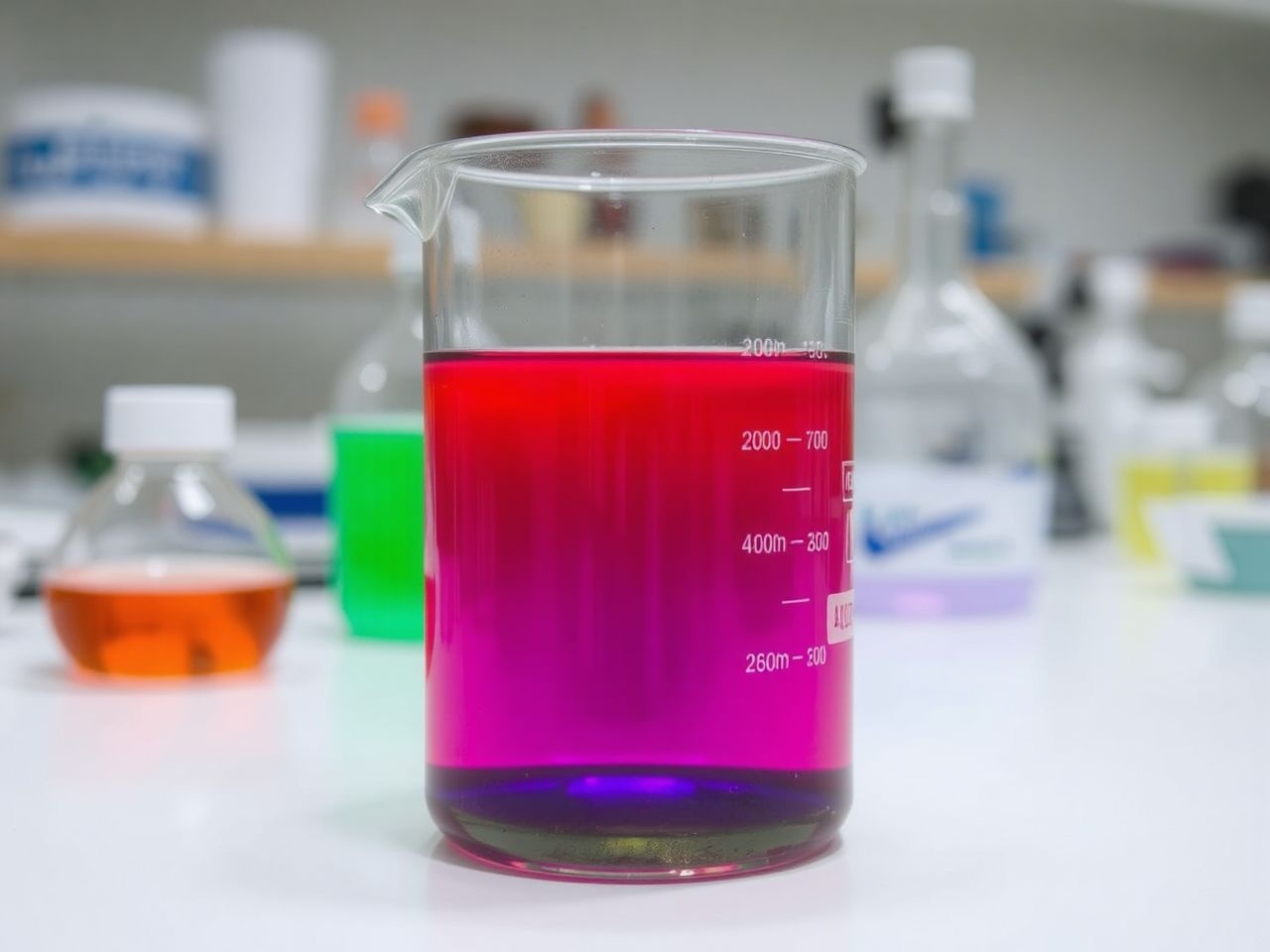 Az univerzál indikátorral pontosabb pH-értékeket mérhetünk a jövőben.