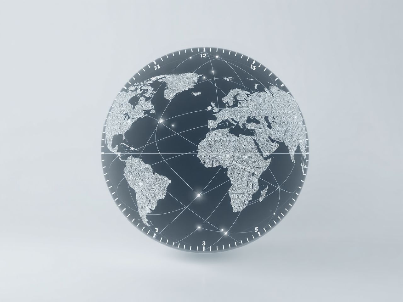 Az UTC alapja az atomóra, biztosítva a globális időegységet.