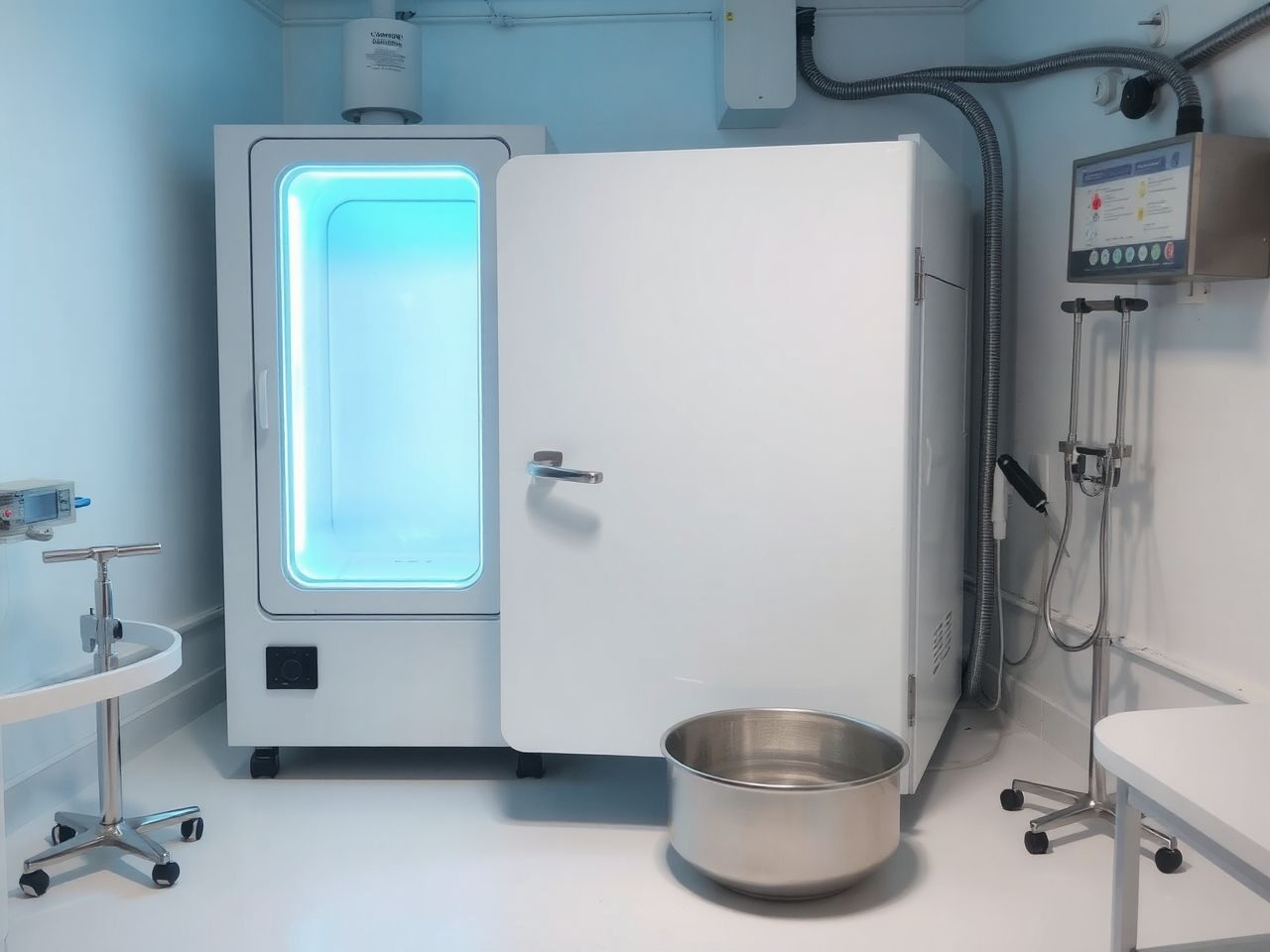 Az UV-C sugárzás hatékony baktérium- és vírusölő az orvostudományban.