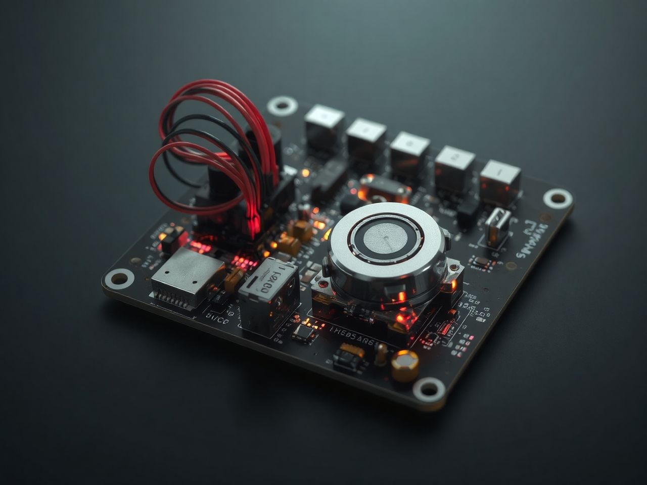 Az ultrahangos motor vezérlése precíz frekvencia- és feszültségszabályzást igényel.