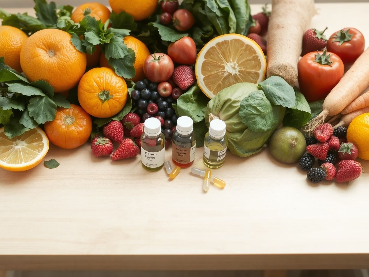 A vitaminok támogatják az immunrendszert és a sejtműködést.
