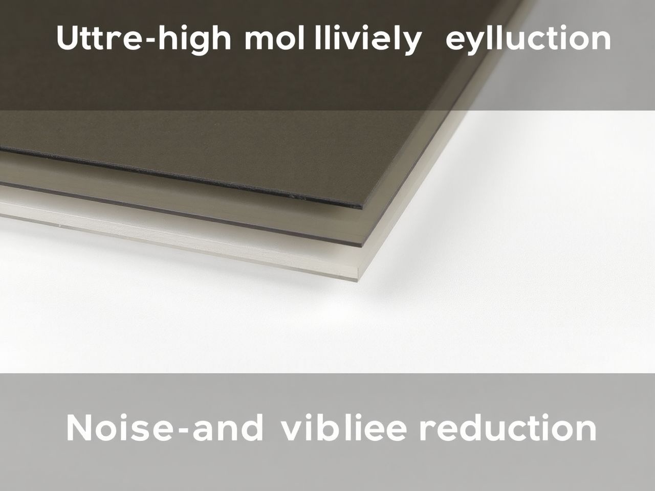 Az UHMWPE kiváló zaj- és rezgéscsillapító tulajdonságokkal rendelkezik.